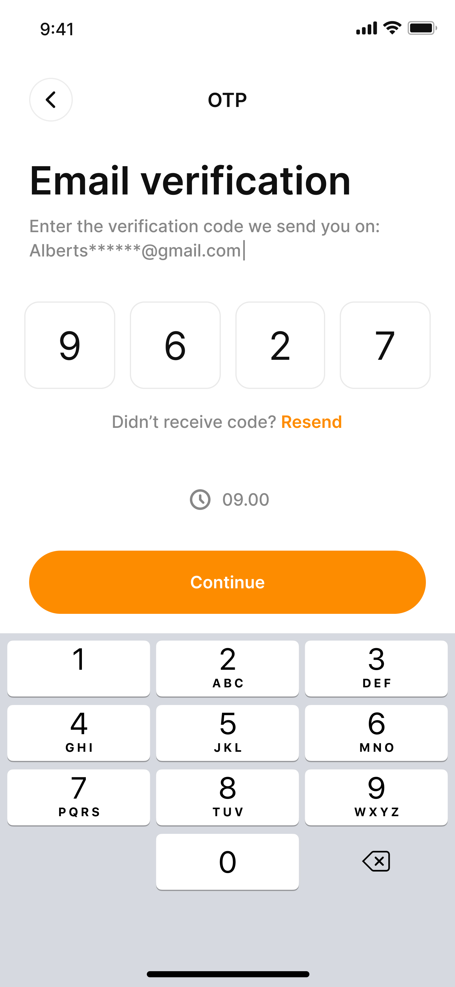 OTP Validation on App UI>
        <img style=